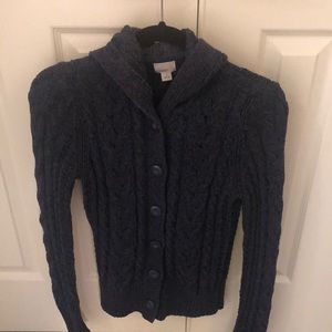Hooded cardigan